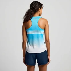Saucony Chicago Stopwatch Graphic Singlet<Women Tops