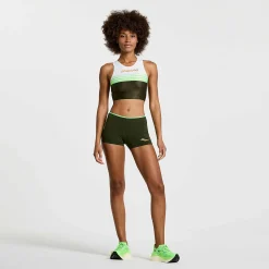 Saucony Elite Crop Top<Women Tops