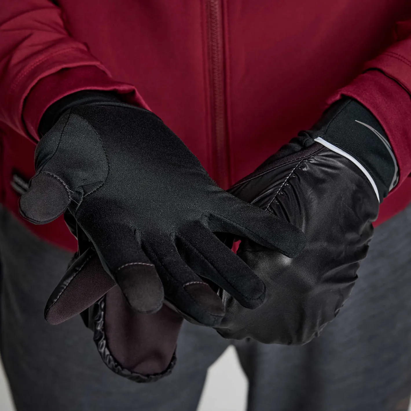 Saucony Hurricane Convertible Mitt< Accessories