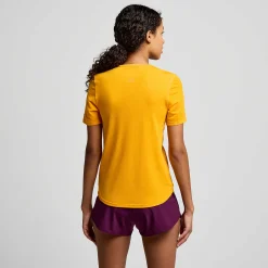 Saucony Stopwatch Short Sleeve<Women Tops