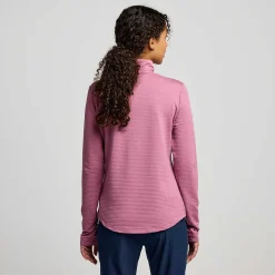 Saucony Triumph 3D 1/2 Zip<Women Tops